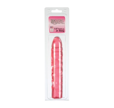 Dildo-translucence 7.5 jr dong red